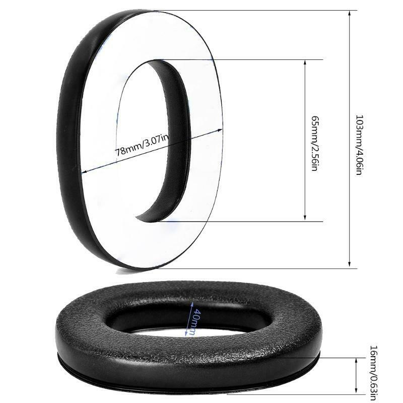 Replacement Ear Pads cushion for WorkTunes Connect hearing protector Accessories