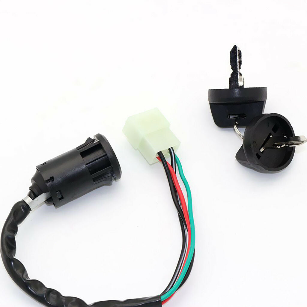 Motorcycle Ignition Key Barrel Switch For 50-125cc ATV Dirt Qaud Bike