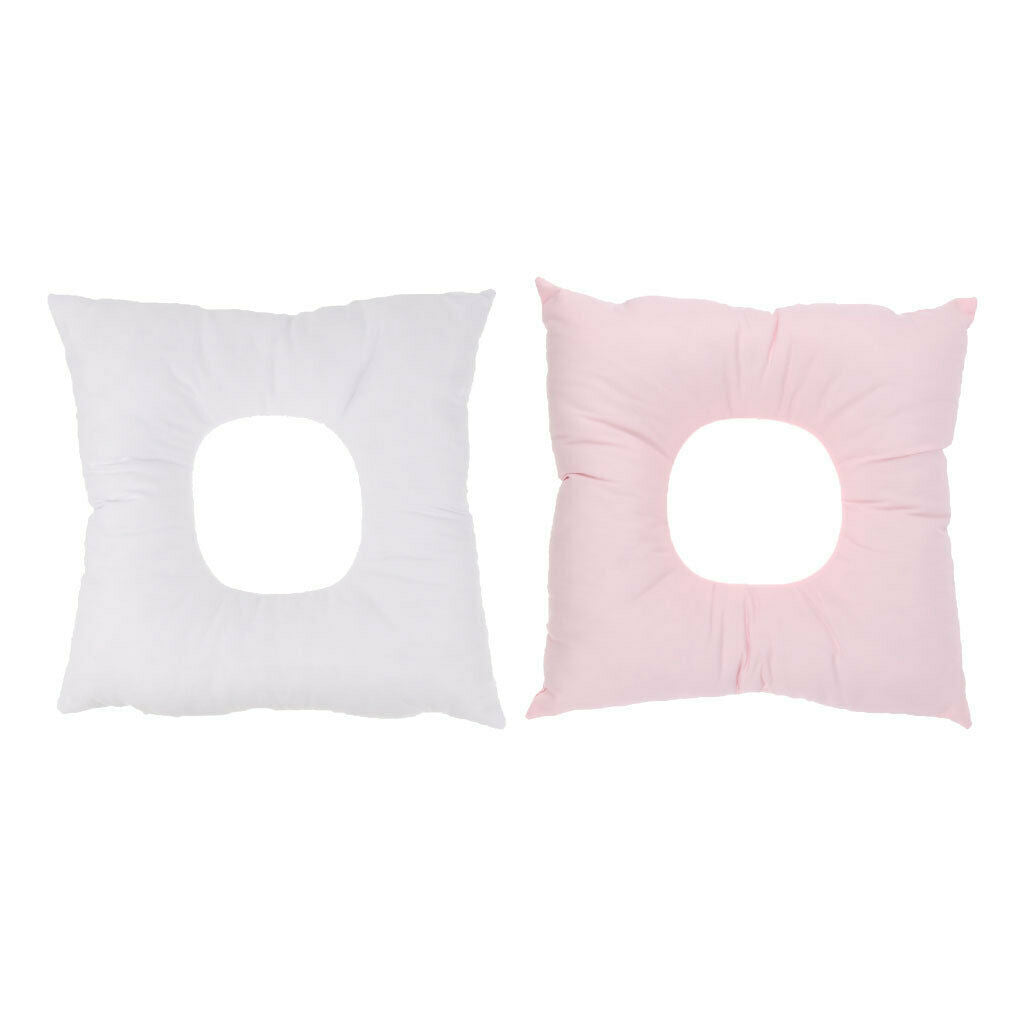 2pcs Foam SPA Massage Bed Table Face Down Rest Cradle Cushion Pillow Pads