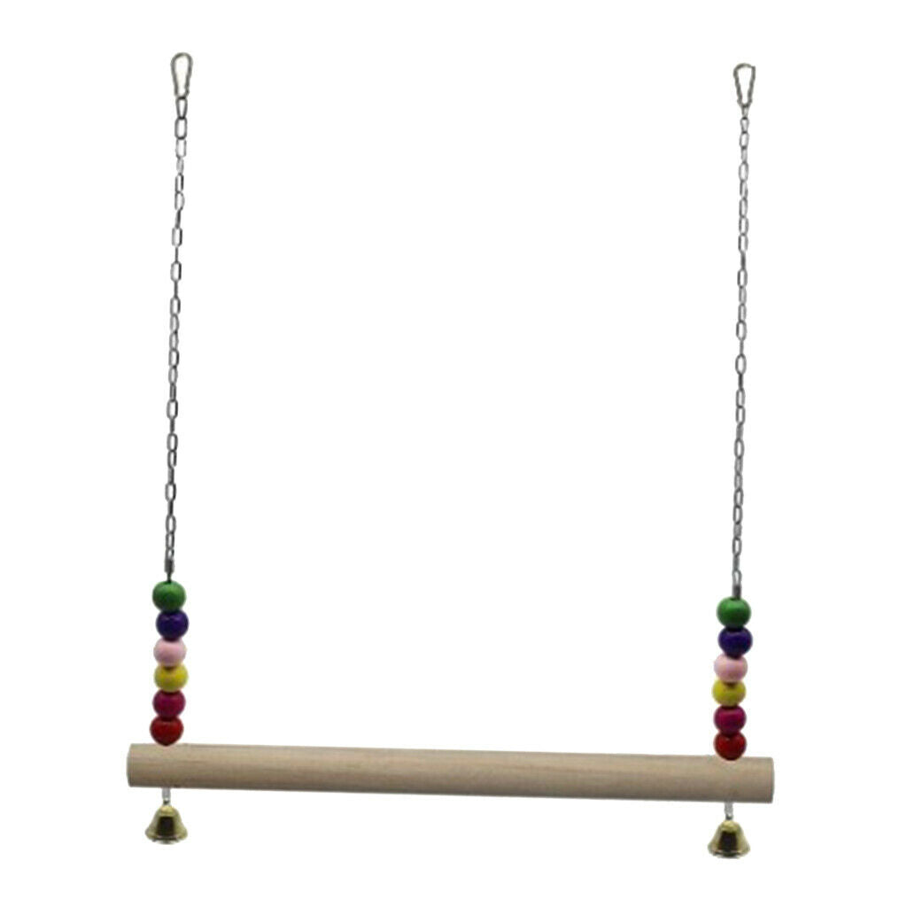 Chicken Swing Wooden Perch Chicken Large Birds Finches Canary Parakeet
