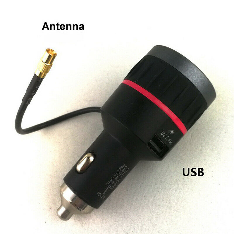 1.1" Car DAB+ Digital Radio USB Adapter Receiver Tuner FM Transmitter w/ Antenna