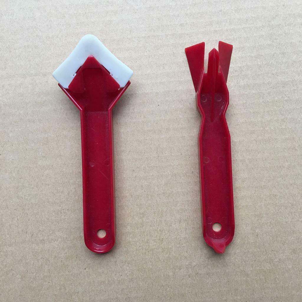 Silicone Caulk Cement Scraper Tool Grout Removal Dirt Tool Shovel 4pcs