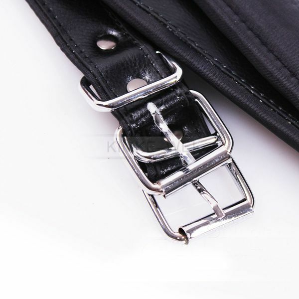 Quality Black Thick 96 -120 Bass Accordion Faux Leather Shoulder Straps Set