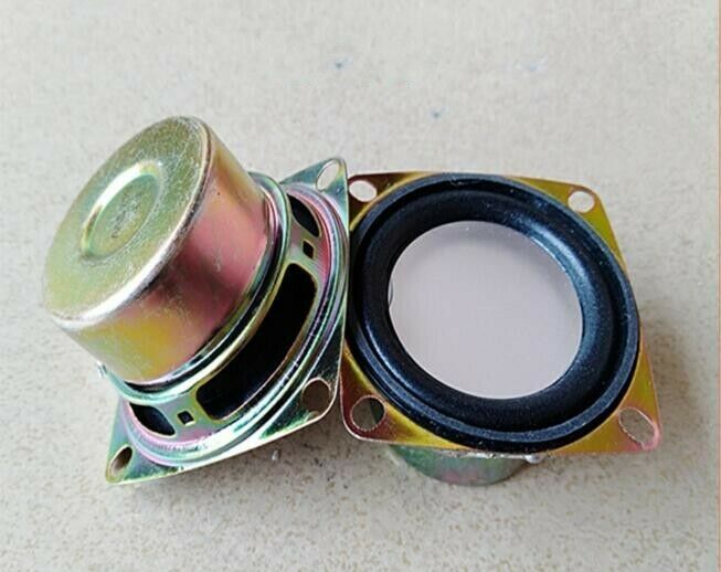 2pcs 2"inch 52MM speaker Foam edge Loudspeaker Home Audio Parts 8 ohms 5 watts