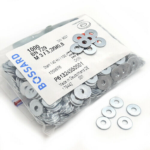 [500pcs] 1269976 PAD M3/3.2/9/0.8/BN729 DIN9021 PAD