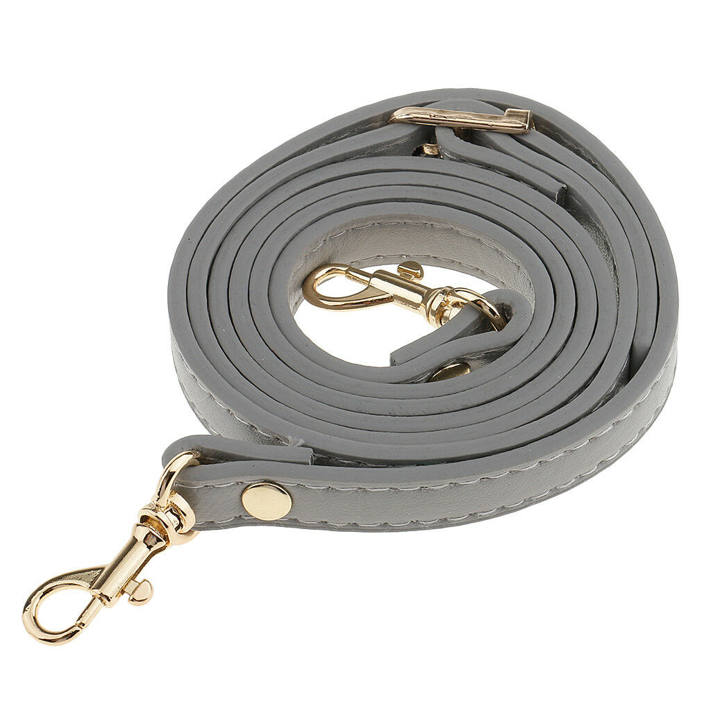 Shoulder Bag Handbag Strap Handle Bag Accessories Purse Making 120cm of Grey