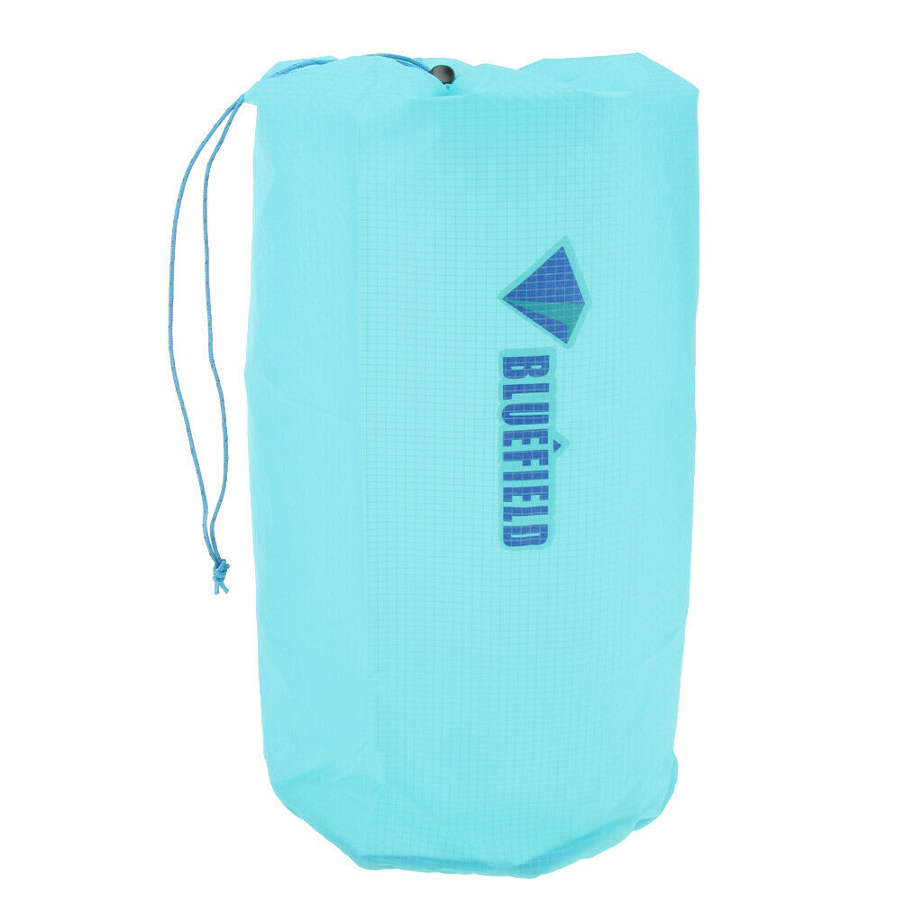 2X Waterproof Drawstring Storage Stuff Sack Dry Bag Outdoor Travel Sky blue M