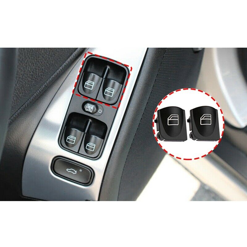 Window Switch Button Covers for Mercedes Benz W203 W208 C Clk Class Front LeftZ8