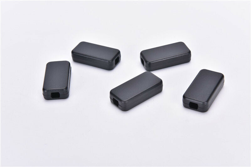 5pcs Electric Plastic Black Waterproof Case Project Junction Box 40*20*11mm WF