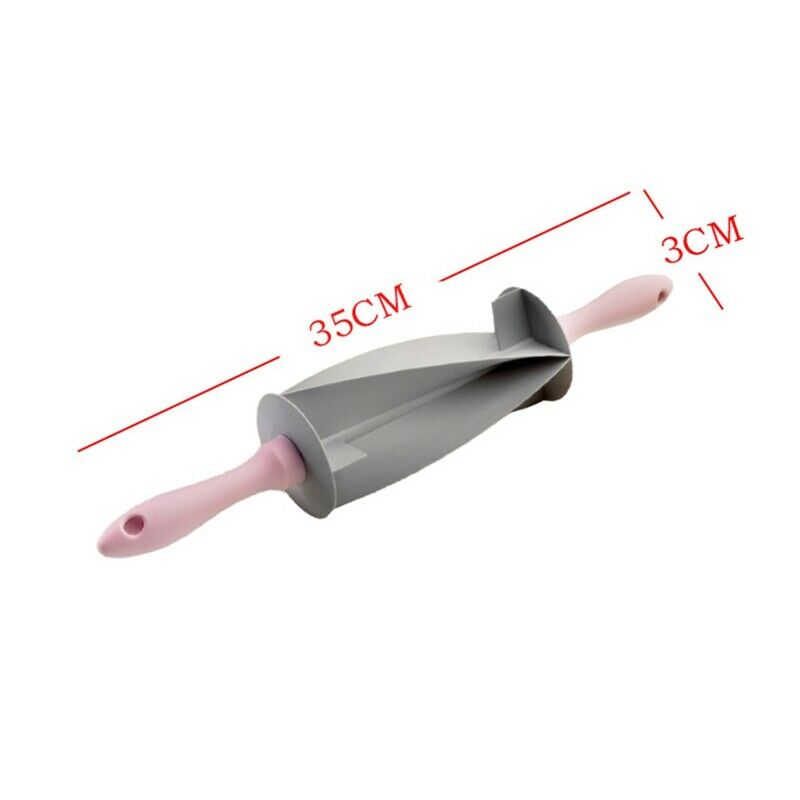 2 Pcs Multi-Function Bread Slicer Home Set, Adjustable Blade Roller Pin&CroiT1K8