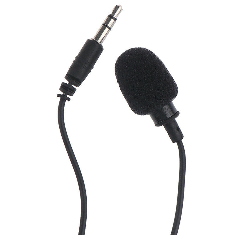 Portable External 3.5mm Mini Wired Clip-on Lapel Lavalier Micro*.l8
