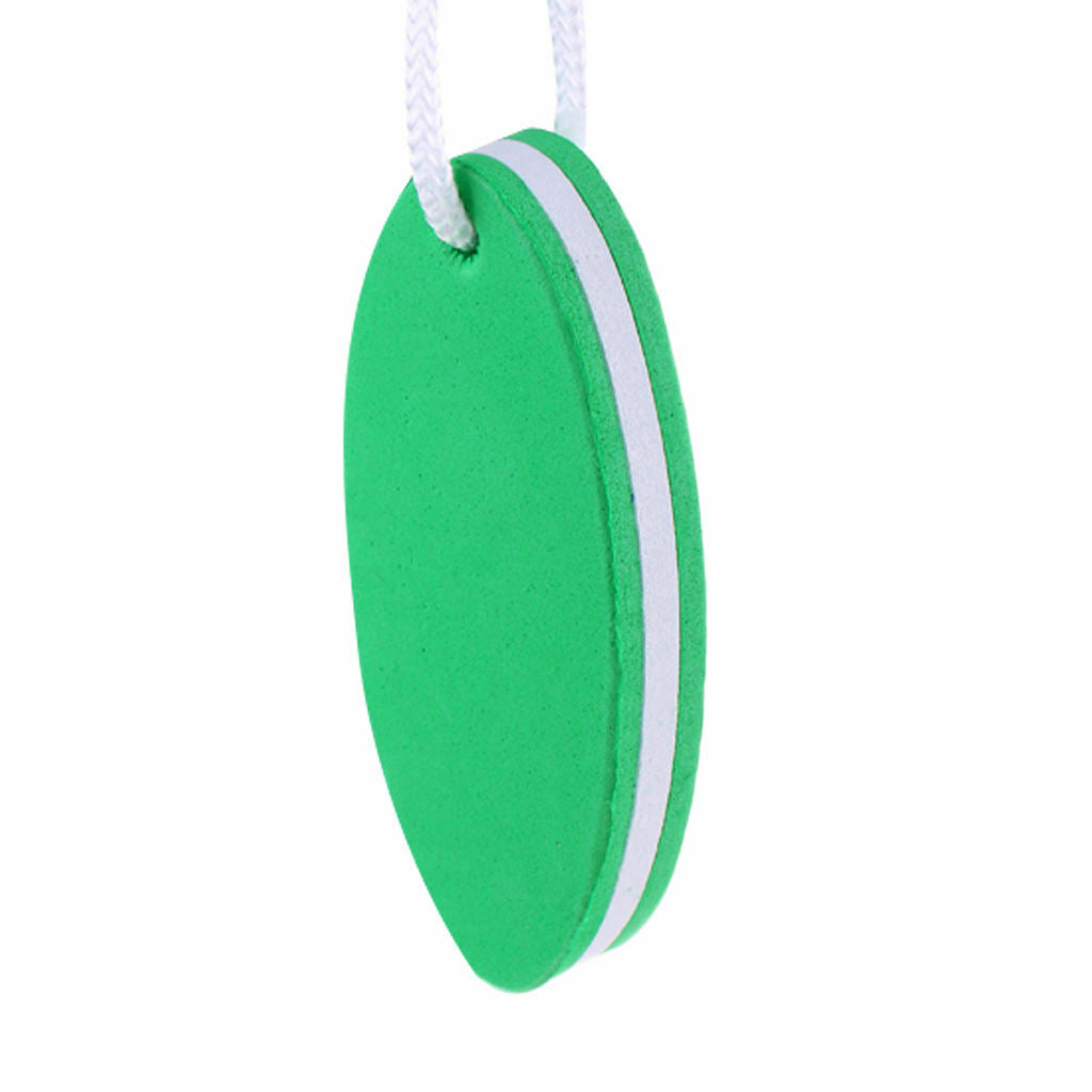 5 Pieces Oval Shaped EVA Foam Floating Key  Boat Keychain NEW