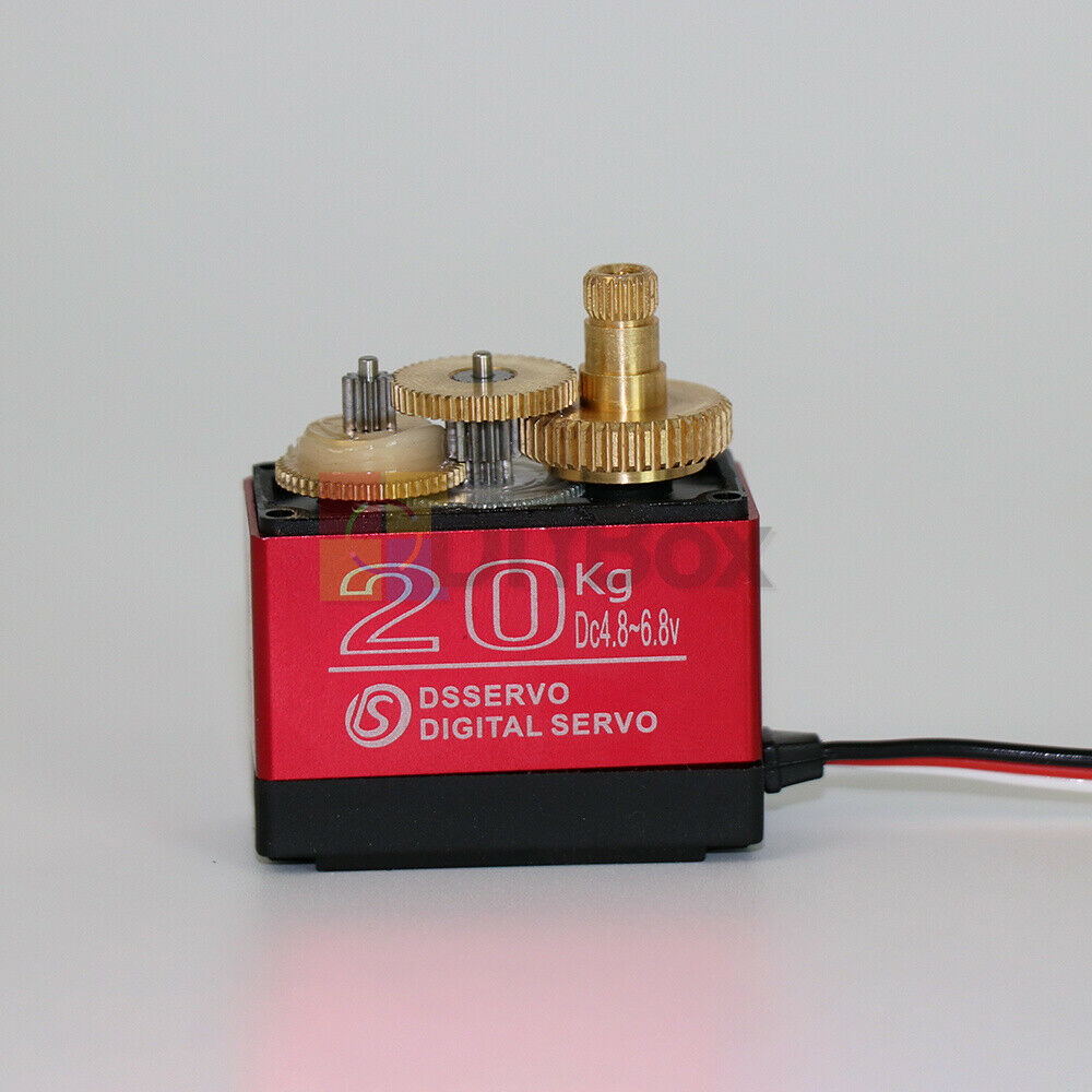 20kg High Torque Metal Steering Gear Motor 270 Degree Digital for RC Servo