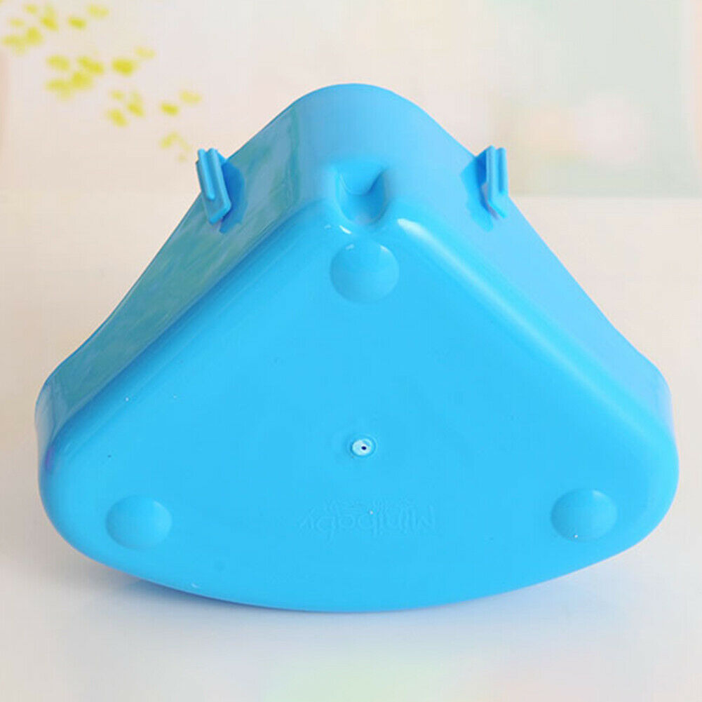 Pet Cat Hamster Rabbit Corner Toilet 2-Layers Triangle Small Animal Pets Litter