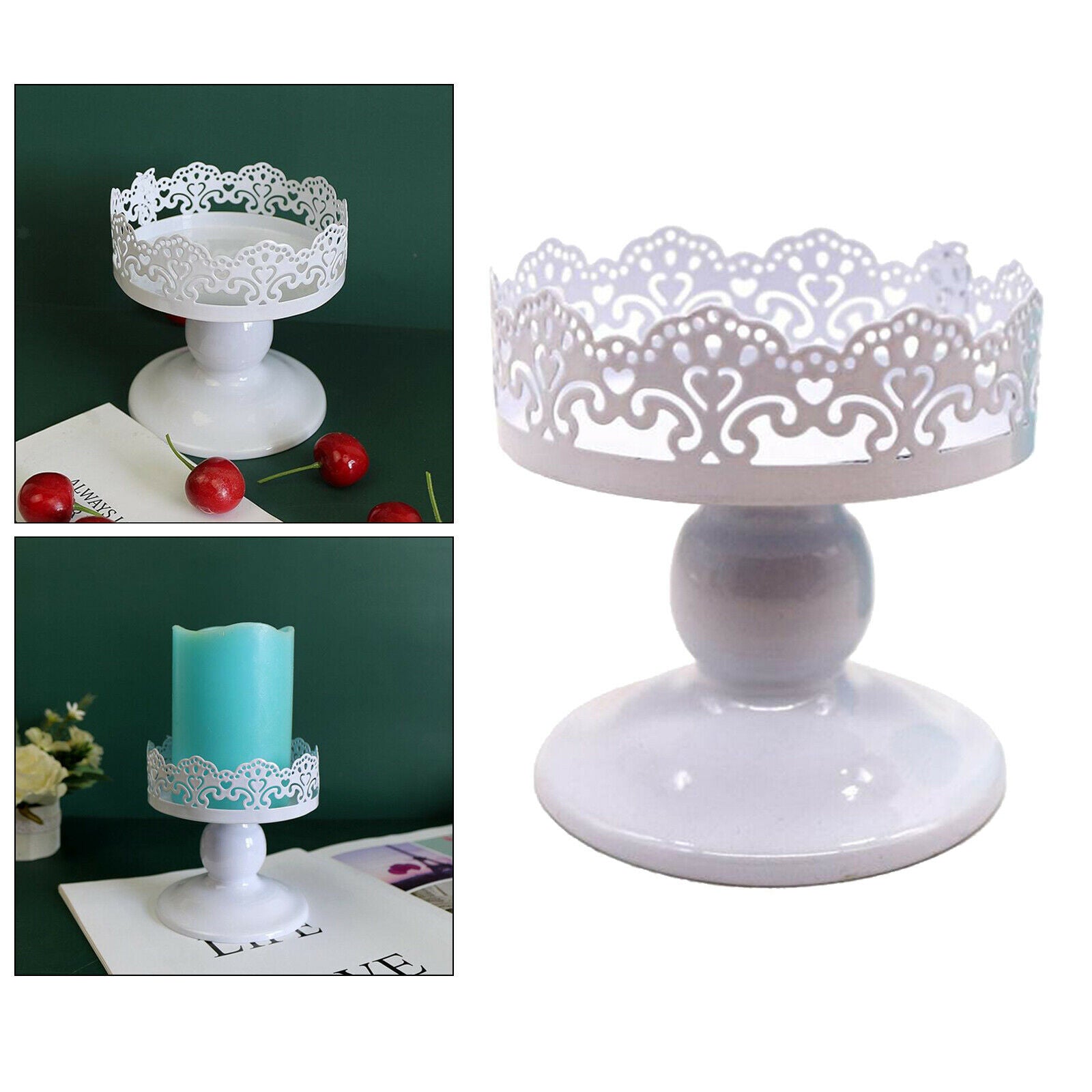 Party Cupcake Stand Pedestal Dessert Holders Cake Bakeware Birthday Party Decor