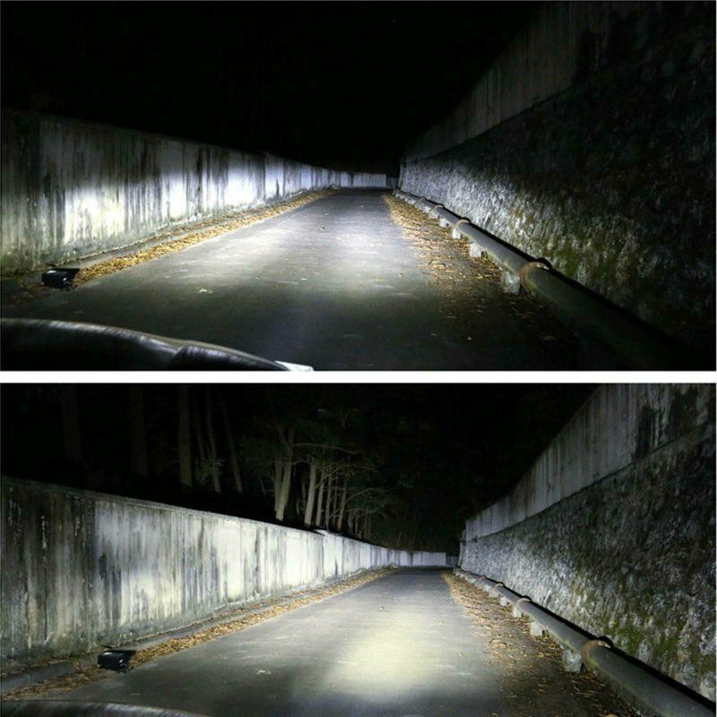 2X H4 LED Headlamp Kit 78W 30000LM Distance/dipped-beam COB 6000K XenonBDAU