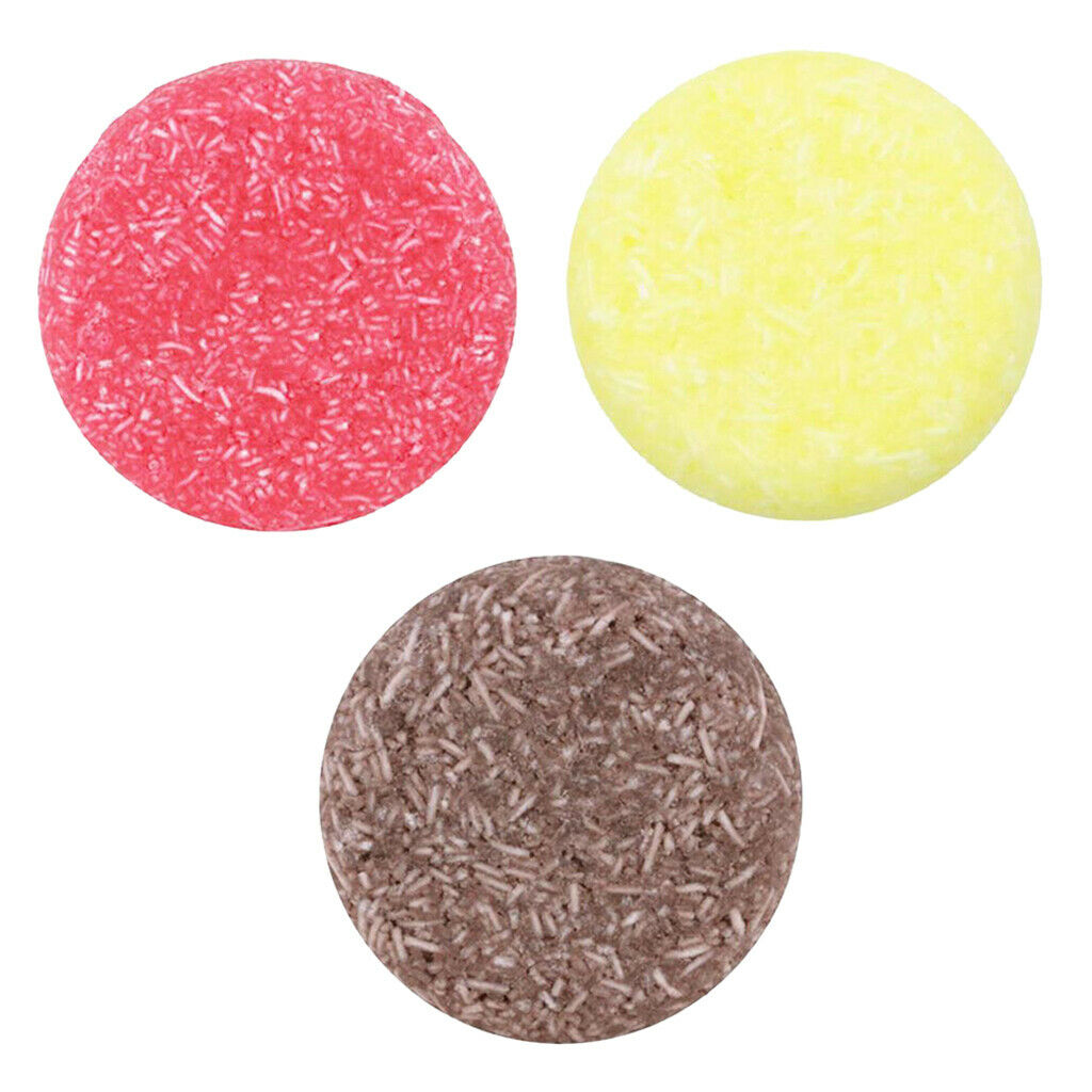 3x Natural Handmade Shampoo Soap Bar Oil Control Cleansing for Dry Hair