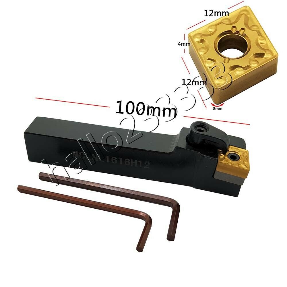 MCLNL1616H12 Indexable turning tool holder for Lathe + 1pc CNMG432-MA  BP010
