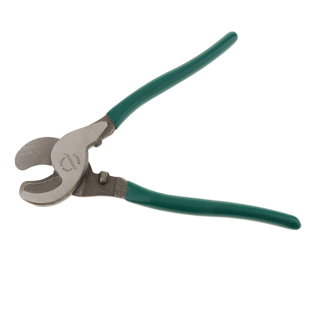10-Inch Electronics Cable Cutter Pliers | Coaxial Cable Cutter for Aluminum,