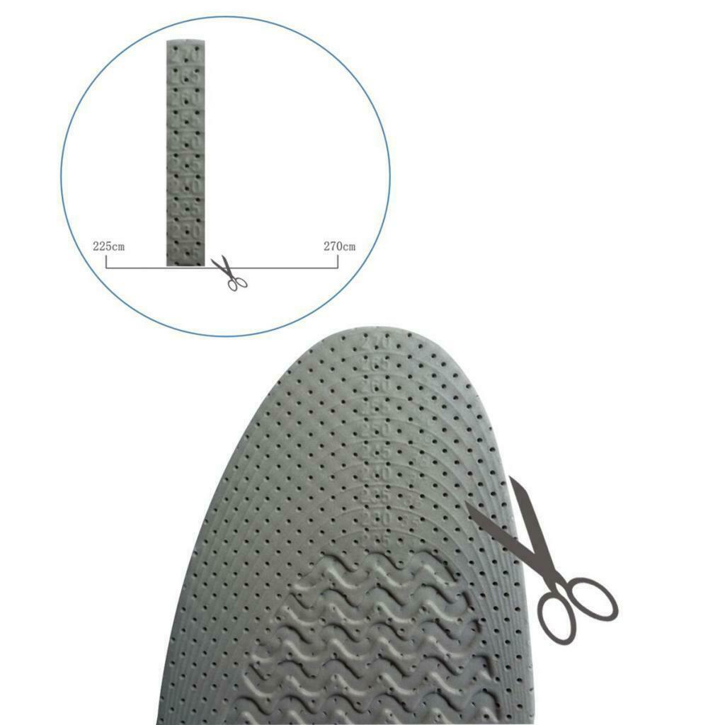 2 Pairs of S / M Ascending Insoles for Walking Comfort Feet, Legs And Back, in