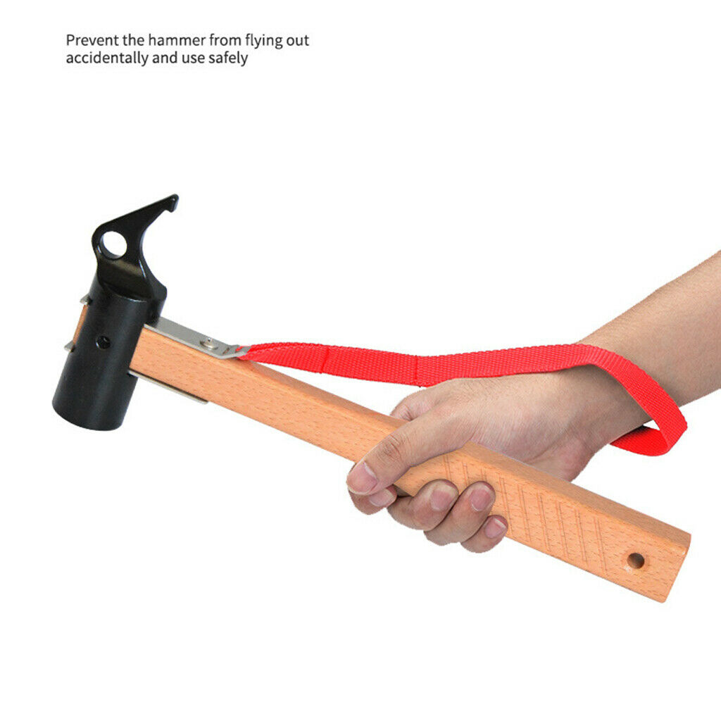 Lightweight Outdoor Camping Hammer Aluminum Tent Hammer Tent Stake Remover