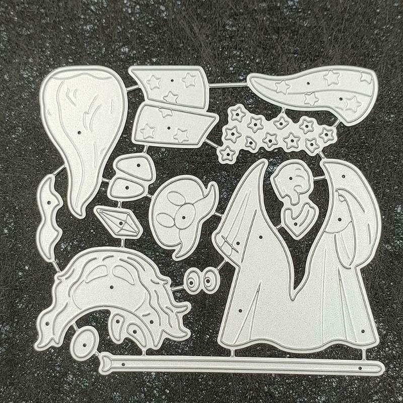 Santa Metal Cutting Dies Stencil DIY Scrapbooking Album Paper Card Template Mold