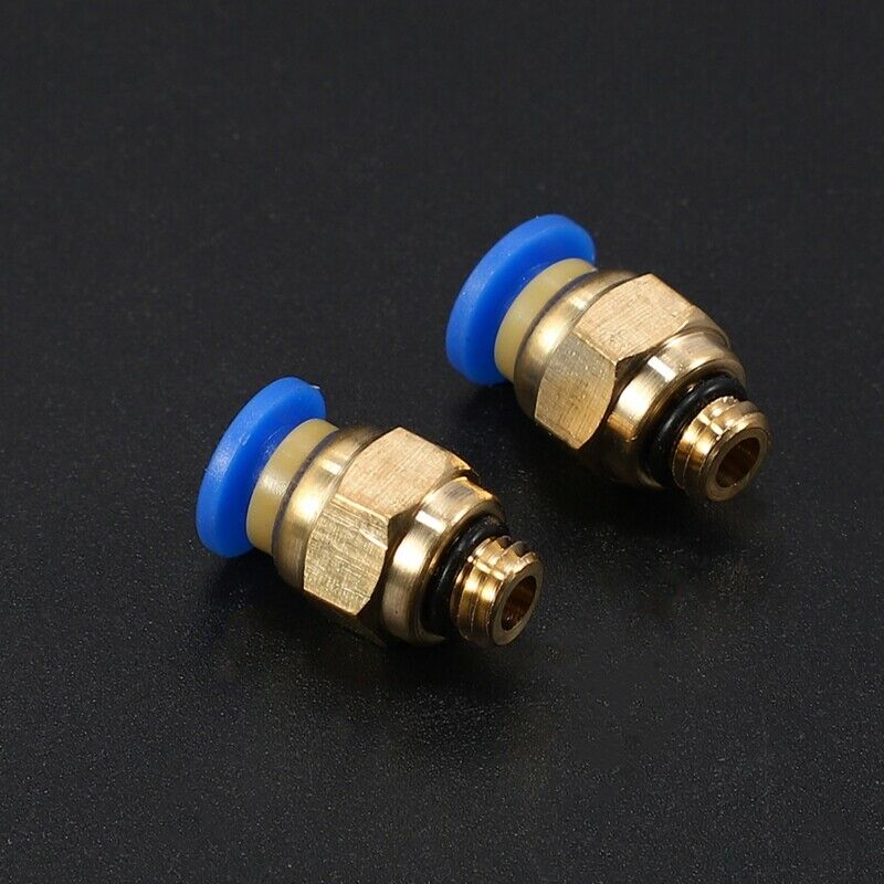 2 Meters Ptfe PTFE Bowden Tube 1.75Mm Filament And Pc4-M6 Push-In Fittings ForS7