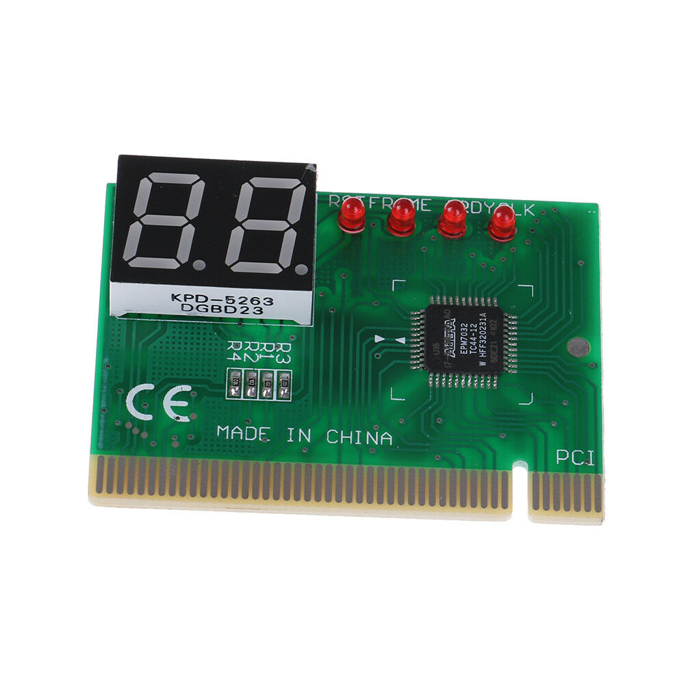 PC diagnostic 2-digit pci card motherboard tester analyzer code For compu.l8
