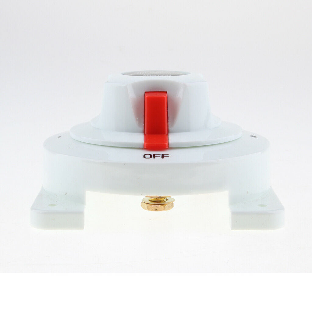 DC12V/24V Dual Battery Selector Switch 4 Positions for Boat Marine Industrial