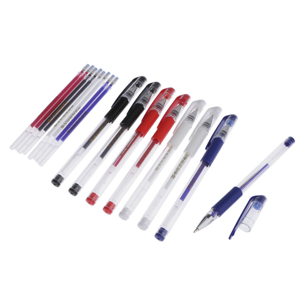 Heat Erase Pens for Fabric with 8 Free Refills for Quilting Sewing, 8-Pack, High