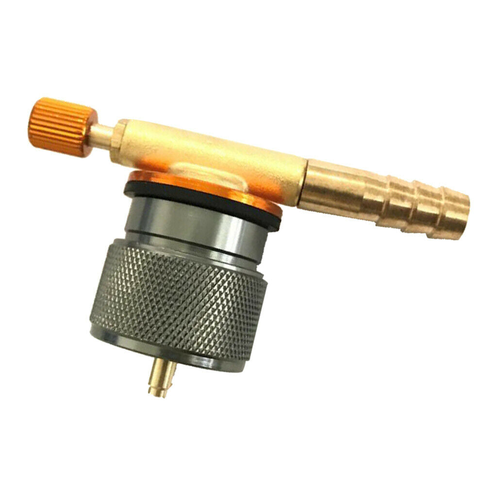 2X Outdoor Camping Stove Gas Propane Flat Tank Valve Connector Adapter Tool Set