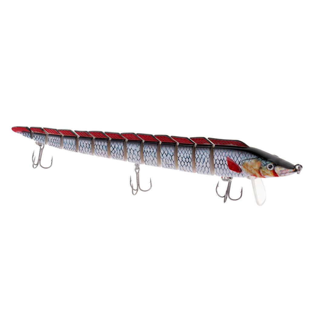 23cm Bass Fishing Bait Swimbait Lure Life-like Multi-jointed Fishing Lure 01