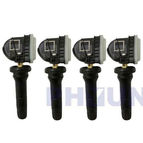 Tire Pressure Sensors TPMS Front + Rear For GMC Chevrolet Pontiac Buick 13598771