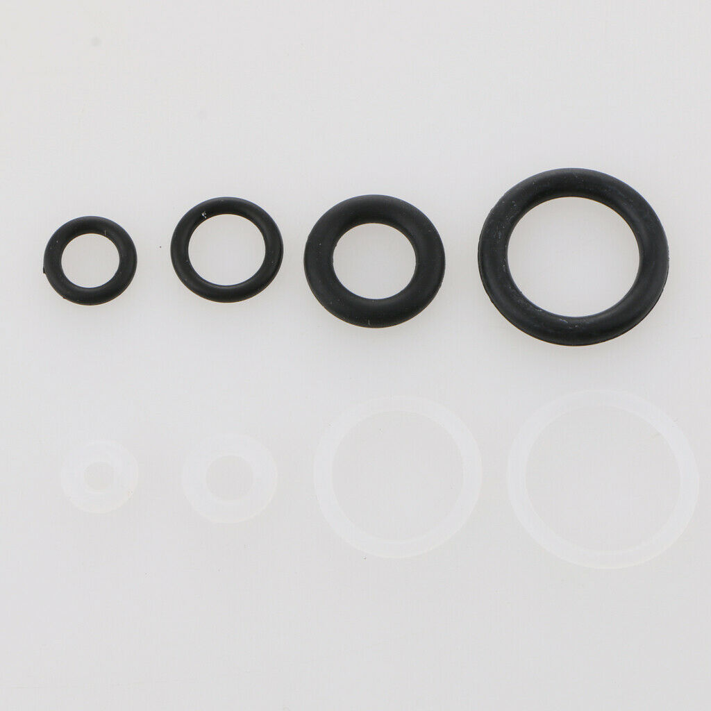 120 Pieces Car Air Conditioning A/C System 8 Sizes O-Ring Assortment Kits