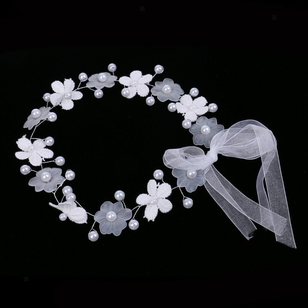 Glamorous Bridal Headpiece Bridesmaid Headpices with Crystal and Ribbon