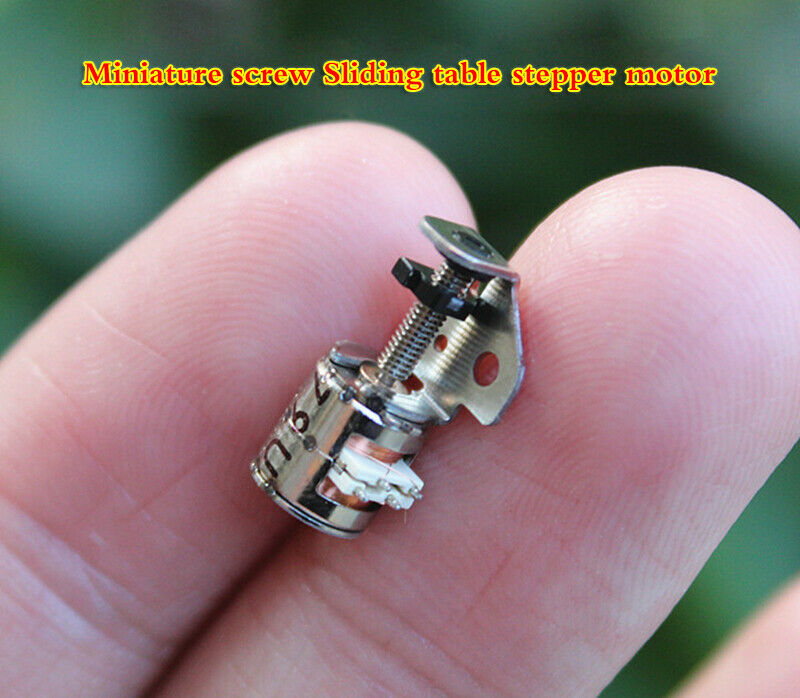 5pcs 6mm small type Sliding table Stepper motor 2-phase 4-wire stepper motor