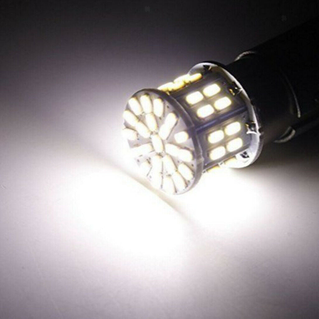 10Pcs Strobe 50SMD LED Car Turn Signal Tail Light Brake Backup Reverse Bulb