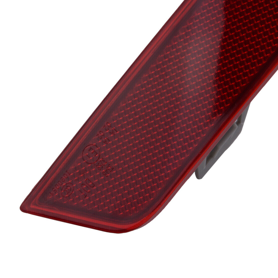 Car 1Pair Rear Bumper Reflector Red Lens Fit For Mercedes GL X166 GL320 2013-16
