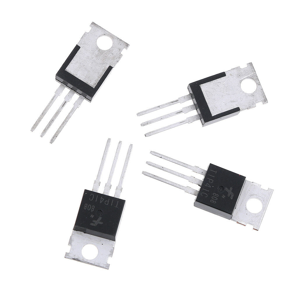 10Pcs TIP41C TIP41 NPN transistor TO-220 new and high quality NEW1 wHSJCA