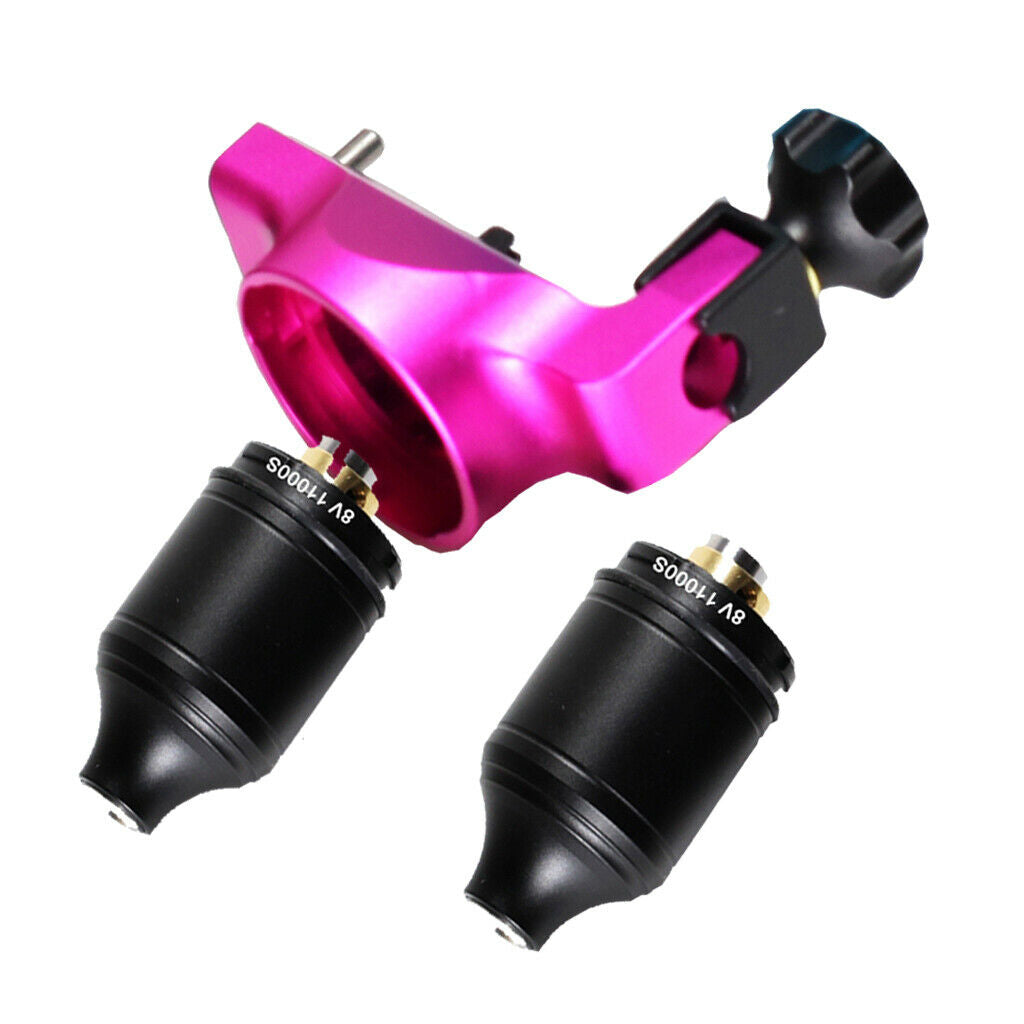 Alloy Rotary Tattoo Machine Double Motor Liner Shader Supplies Detachable Rose