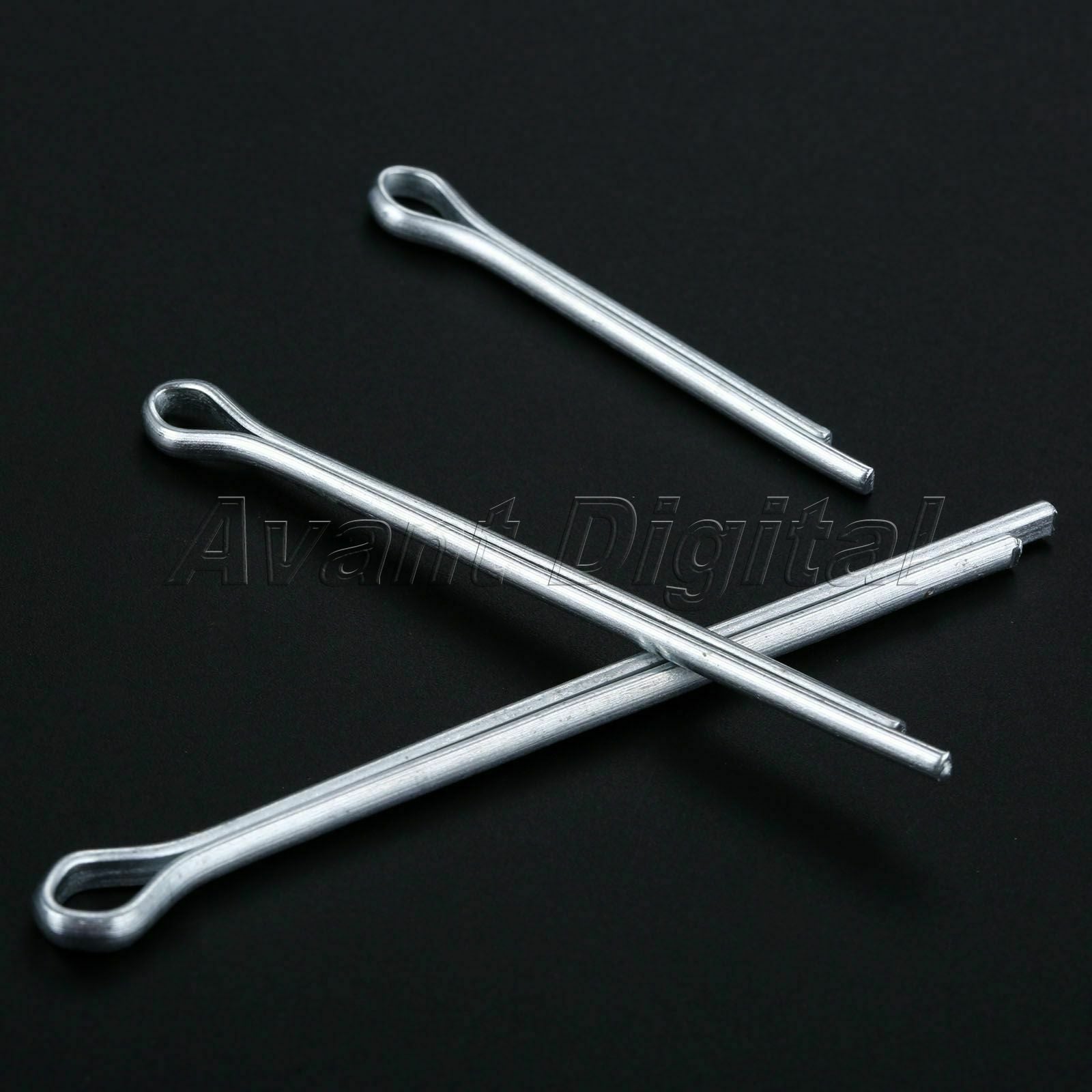 555pcs 304 Industrial Stainless Steel Cotter Pin Assortment Clip Key Box Fixings