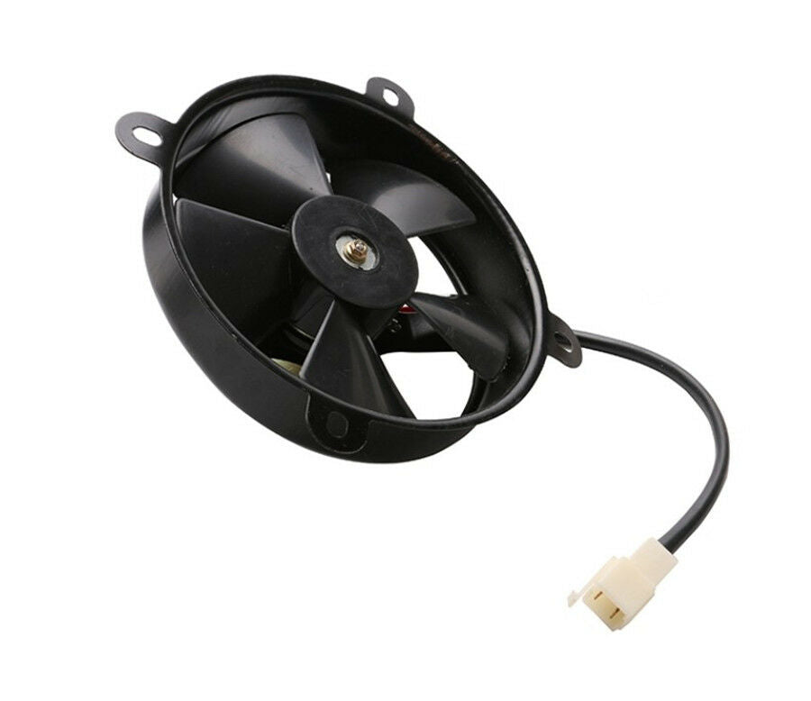 1x Universal Motorcycle Oil / Water Cooler Electric Radiator Thermal Cooling Fan