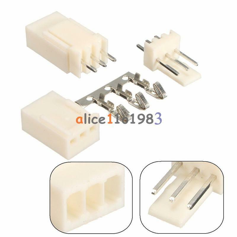 20PCS KF2510-3P 2.54mm Pin Header + 20*Terminal + 20*Housing Connector Kits
