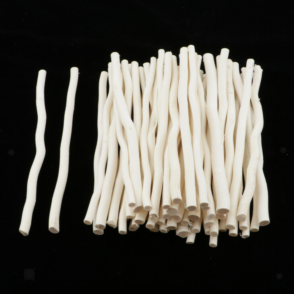 50pcs Natural Tree Branch Twig Rustic Home Embellishments Wood Sticks Rod