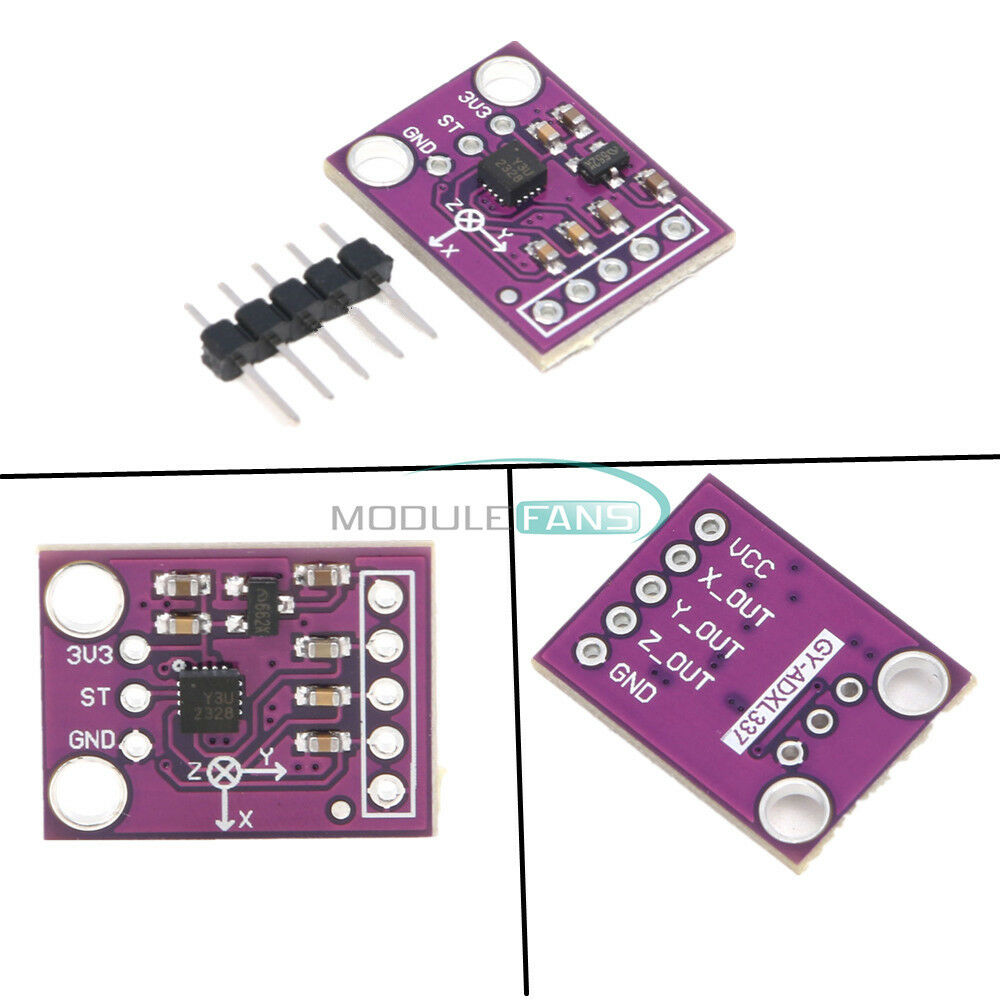 3-axis ADXL337 GY-61 Replacement ADXL335 Module Analog Output Accelerometer