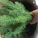 5Pcs Artificial Pine Needles Plastic Green Plants Branches Christmas Tree Decor