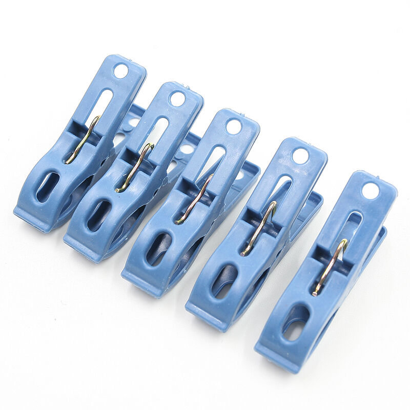 20x Heavy Duty Plastic Laundry Clothes Pins Color Hanging Pegs Clips   DD