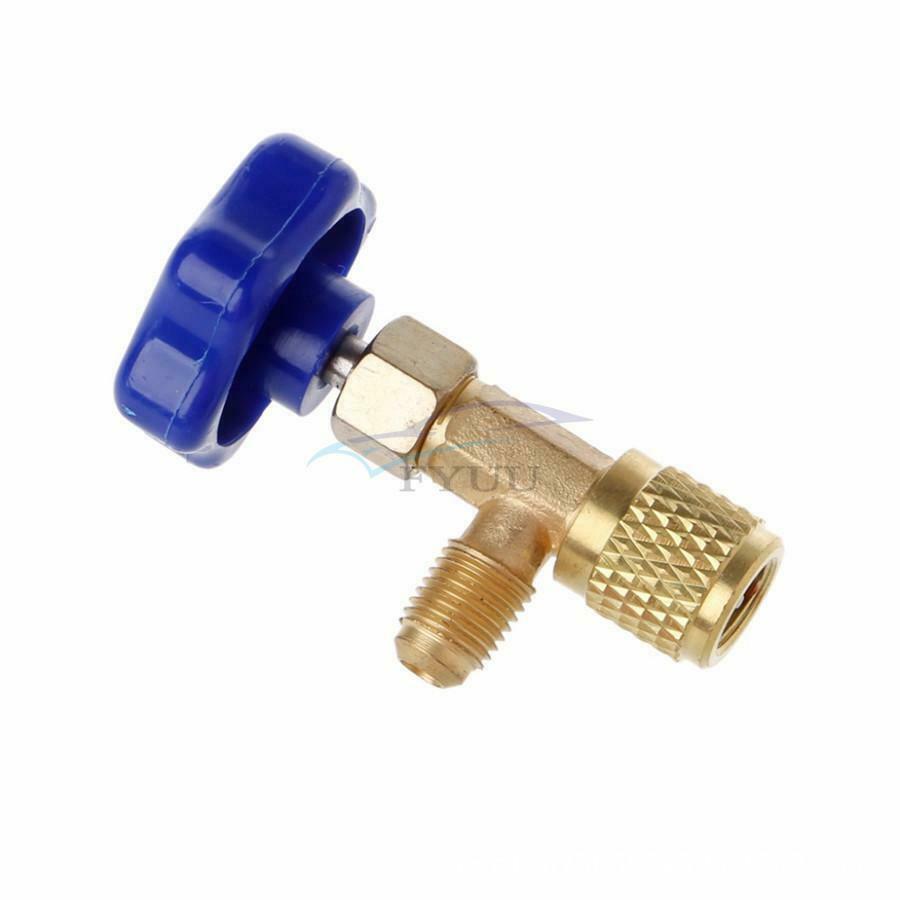 2PCS Car Air Conditioning Refrigerant Opener R134a A/C 1/2" Distributor Adapter
