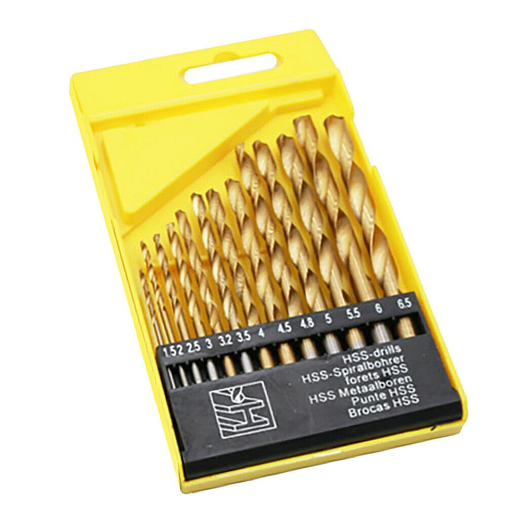 13x Drill Bits - Accessories For Multifunction Rotating Tools For Drilling In