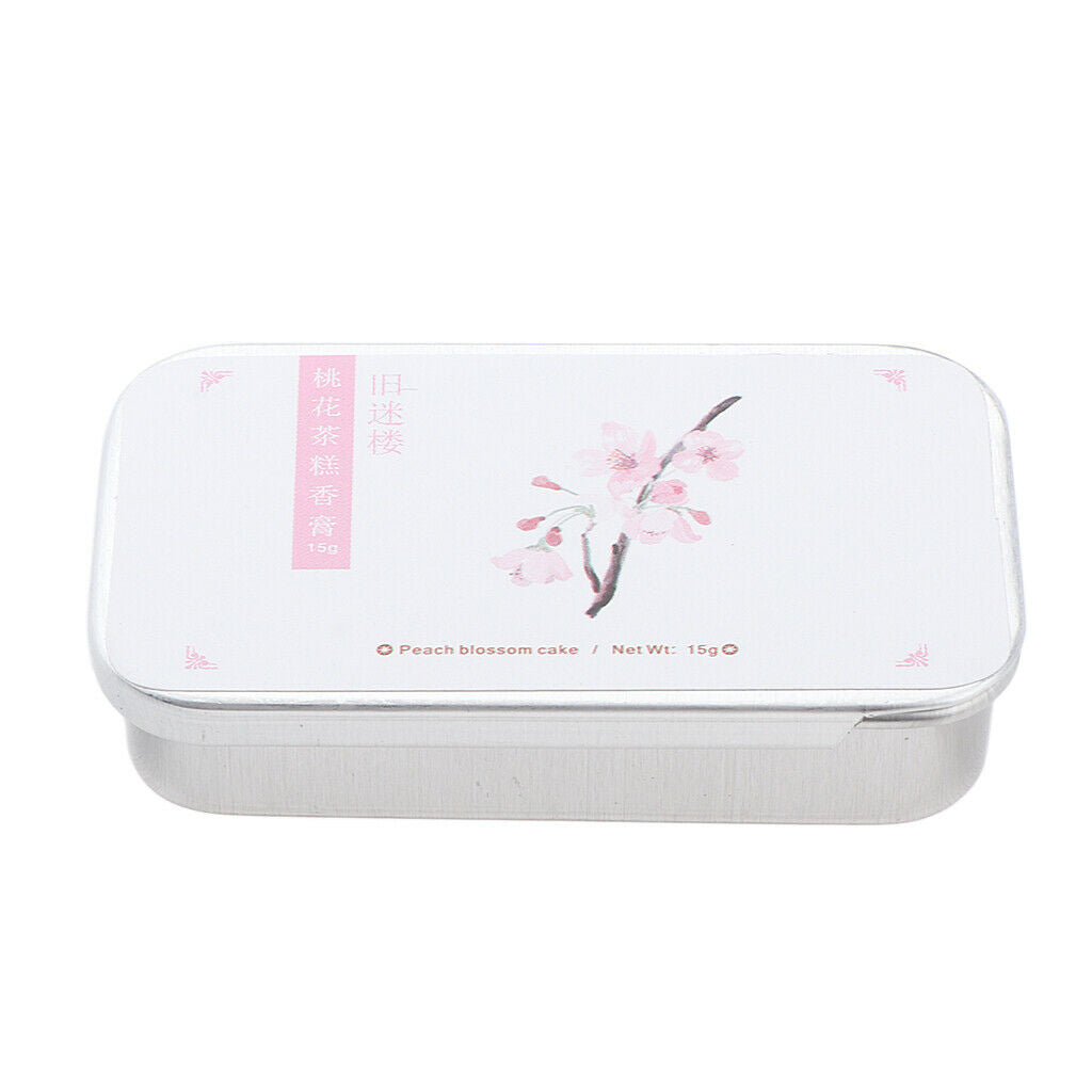 15g Natural Solid Perfume Women Body Care Fragrance Scent for Travel 3 Kinds
